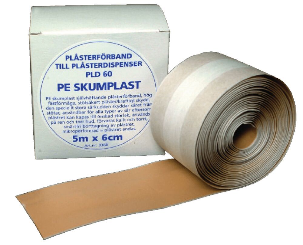 Plåster Hudfärgat PE-Plast