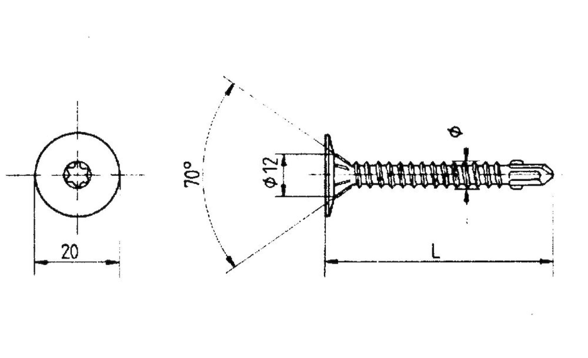 Rivet à visser Type S - Würth Caraïbes / Outre-Mer