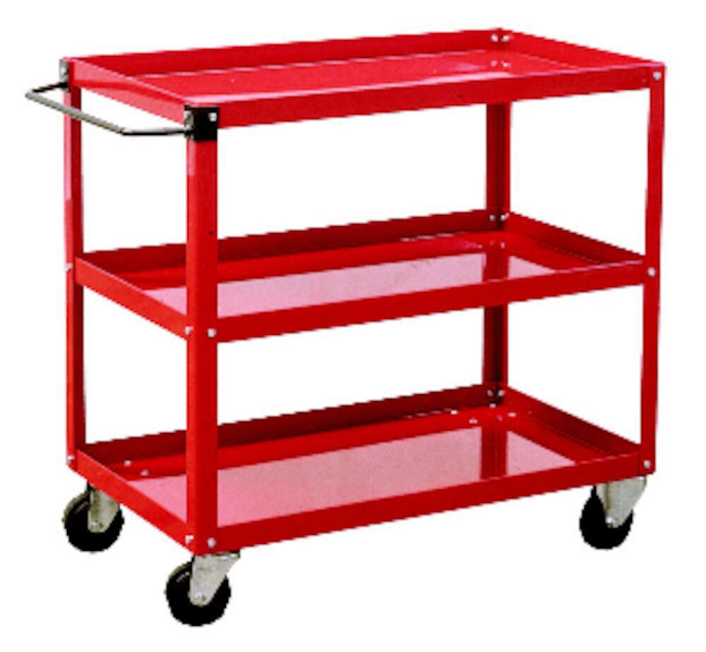 Uppläggningsvagn röd