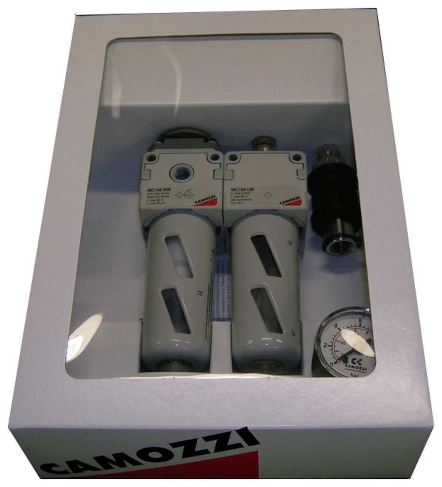 Luftbehandlingskit & tryckregulator MC104D+L