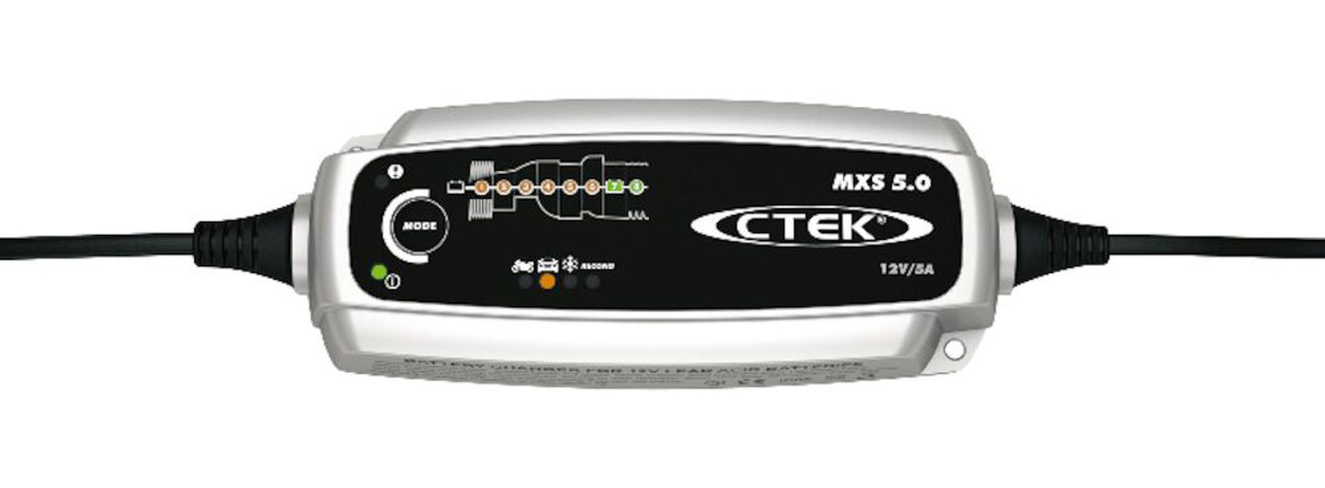 CTEK MXS 5.0, Med underhållsladdning