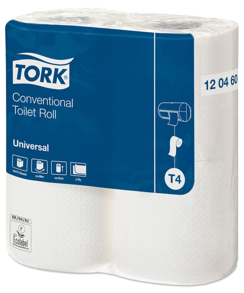 Tork Toalettpapper 2-lager Extra Lång