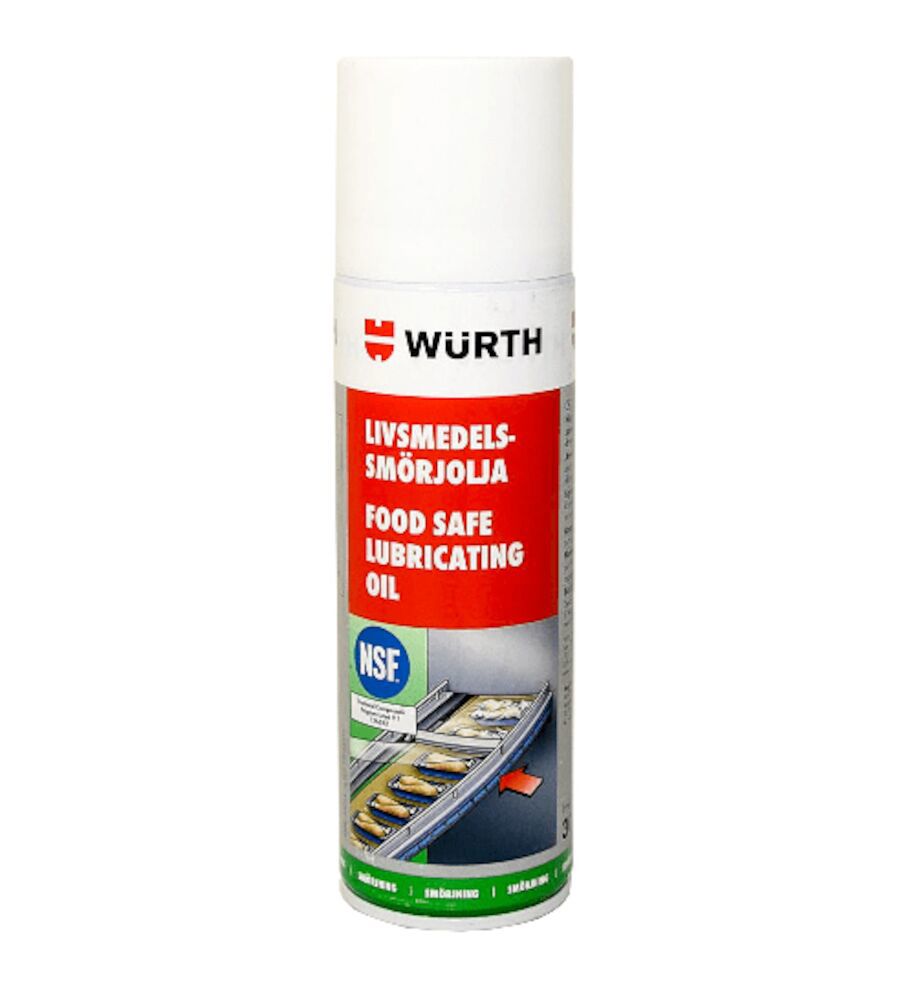 Smörjolja, Livsmedelsbranschen