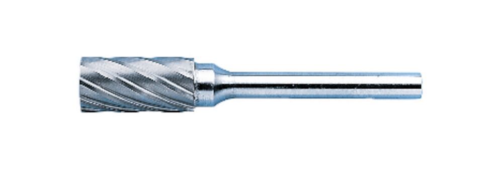 Frässtift cylinderform med aluminiumtandning