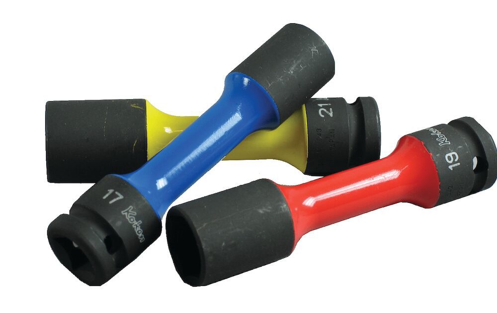Hjulmutterhylsor 1/2" sats tunna