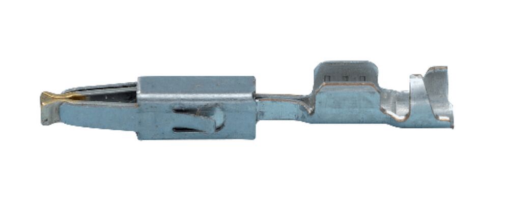 Flatstifthylsa, oisolerad 1,4-2,1 mm, kabel 0,5-1 mm²
