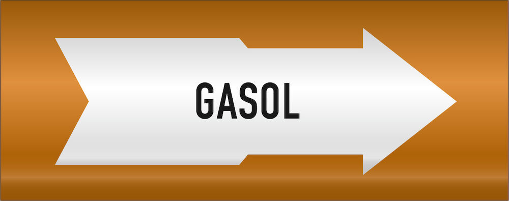 Rörmärkning Gasol