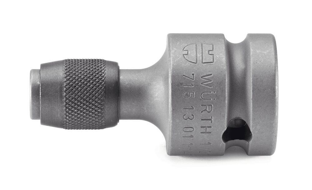 Bitshållare med snabbkoppling för 1/4" bits