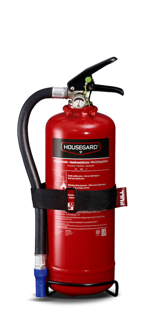 Brandsläckare 2 kg Pulver