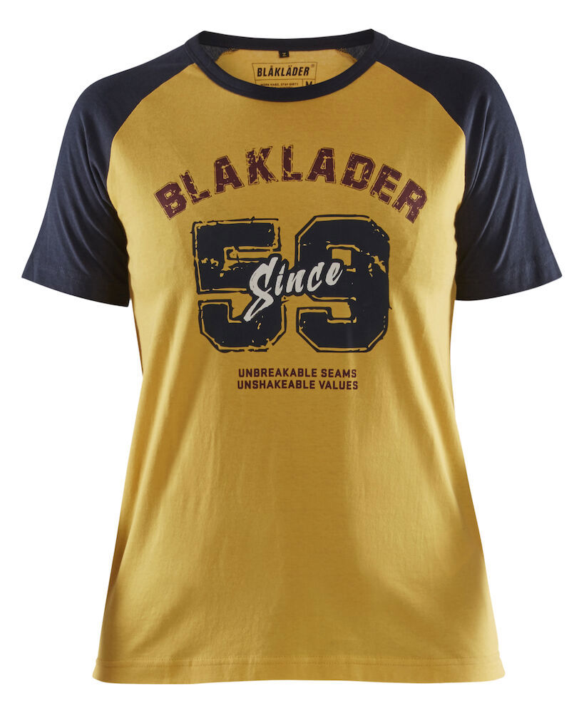 T-shirt Limited dam Blaklader since 59 9405 100% bomull