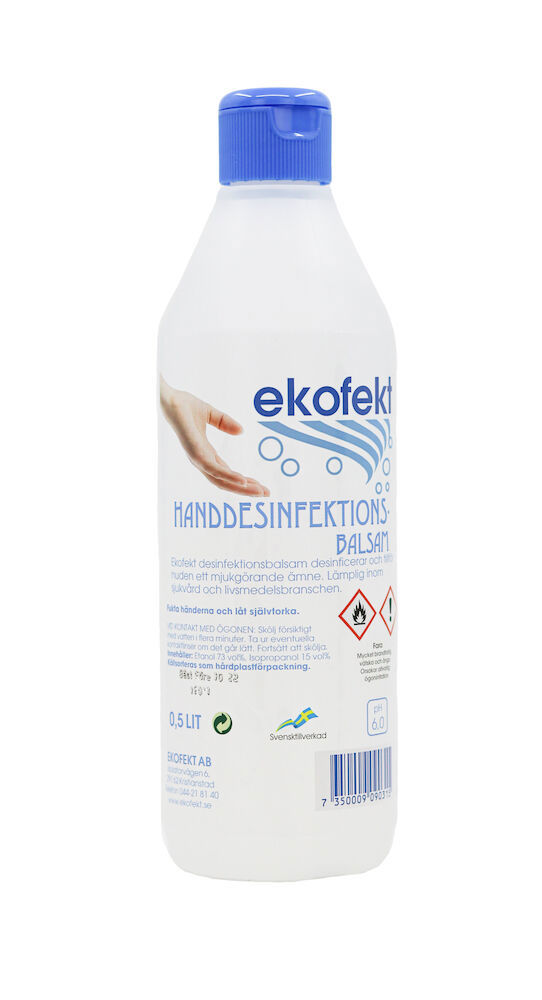 Desinfektionsgel Ekofekt, flaska