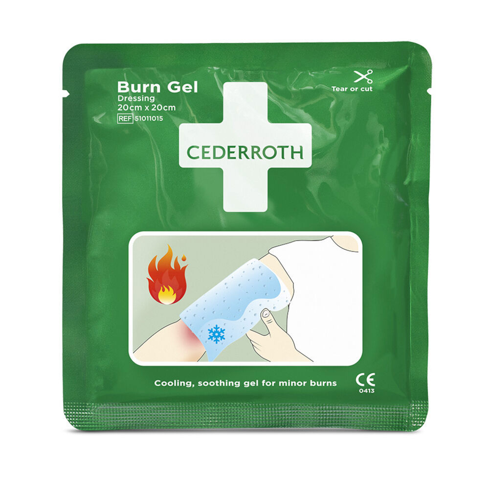 Brännskadekompress Cederroth Burn Gel Dressing 20X20 cm