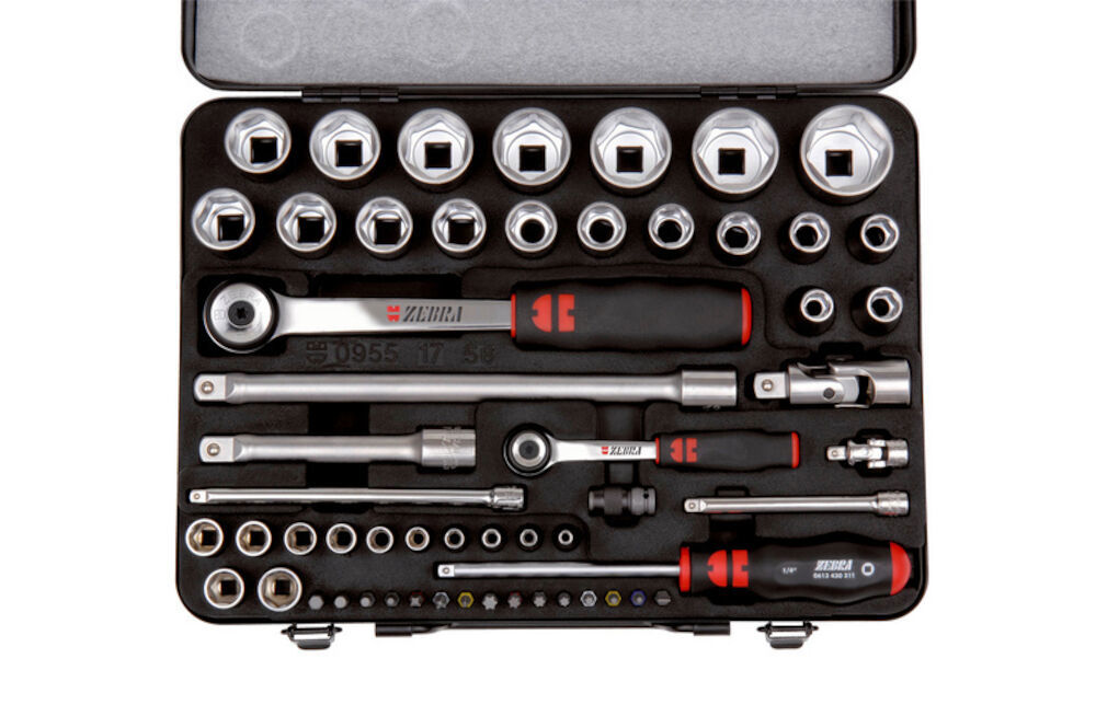 Hylsnyckelsats - 1/4 + 1/2" Würth