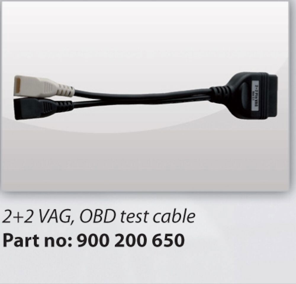 2+2 pin VAG, OBD test kabel