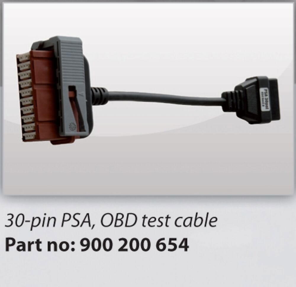 30 Pin PSA, OBD test kabel
