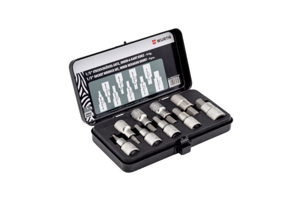 INSEXHYLSA 1/2"SET.9 DEL 60MM