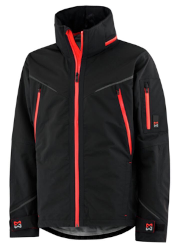 Skaljacka Performance, Svart/Röd