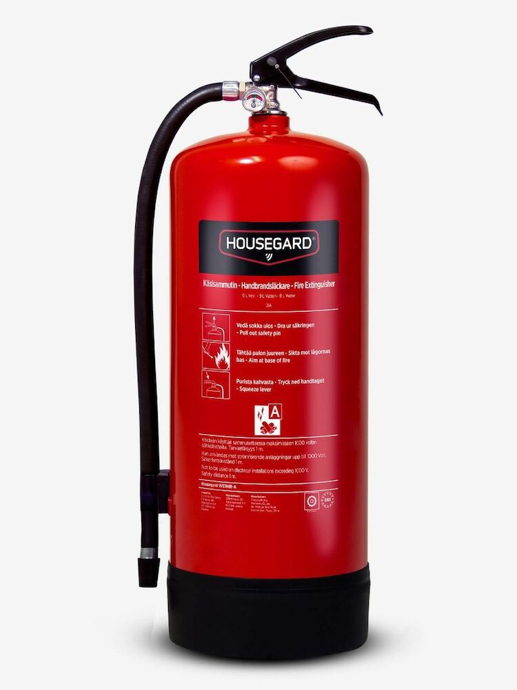 Brandsläckare 9 L vatten