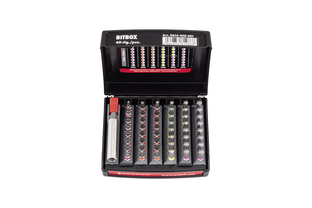 Bitssats RW 49 delar 1/4"