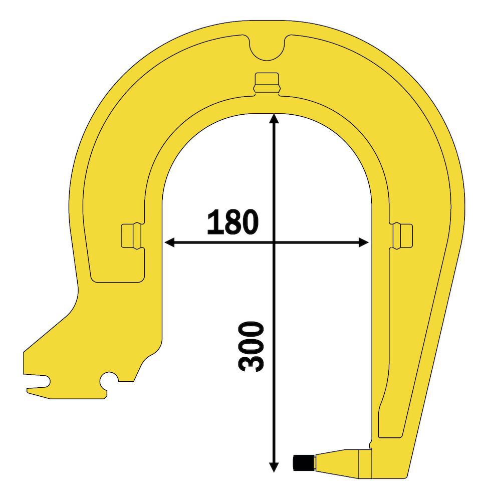 CA3 Arm 300mm + elektrod Inverspotter 14000