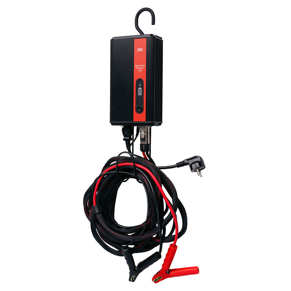 Laddare 12V Defa 35A 5M.Kab