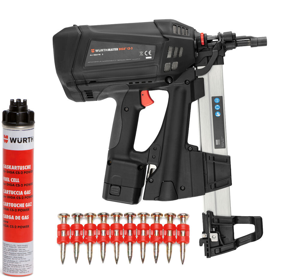 Bultpistol Diga CS3 med tillbehör