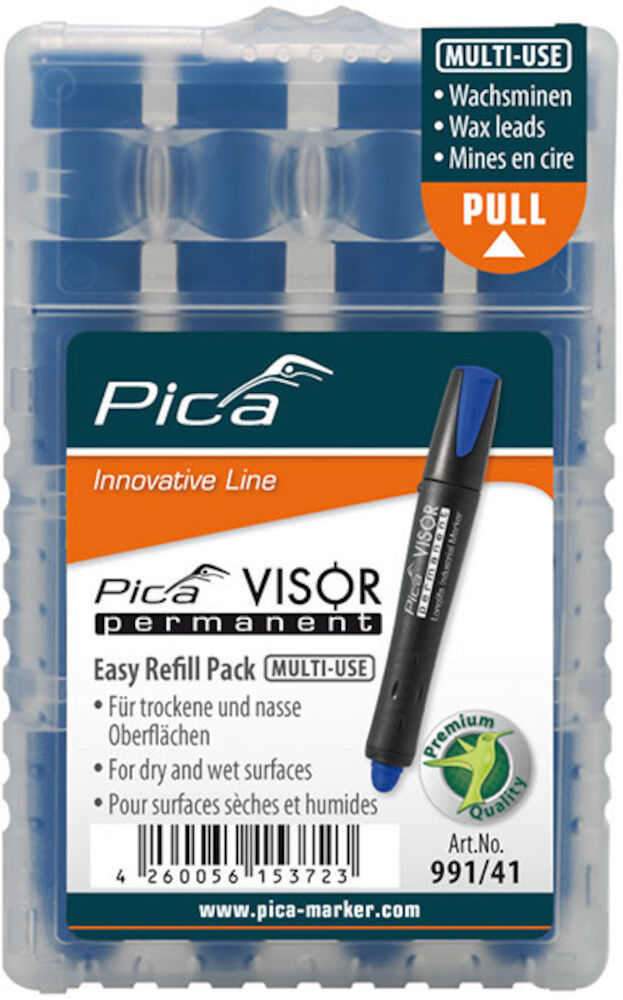 Märkkrita refill visor