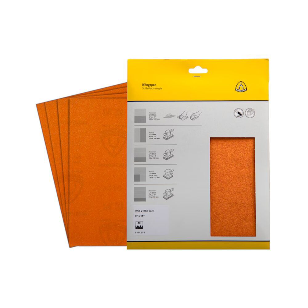 Slipark Klingspor PL31 5-pack