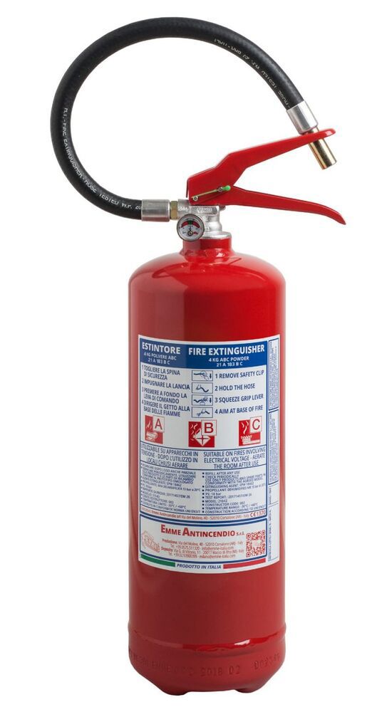 Brandsläckare Pulver 4KG
