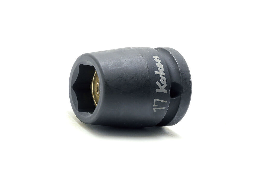 Krafthylsa 1/2" kort magnet