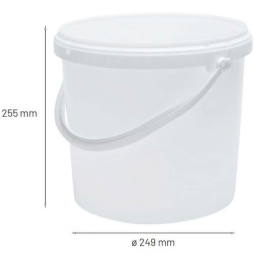 Plasthink m lock 12,5L vit