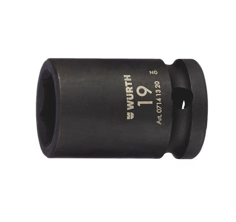 Krafthylsa 1/2" längd 45 mm