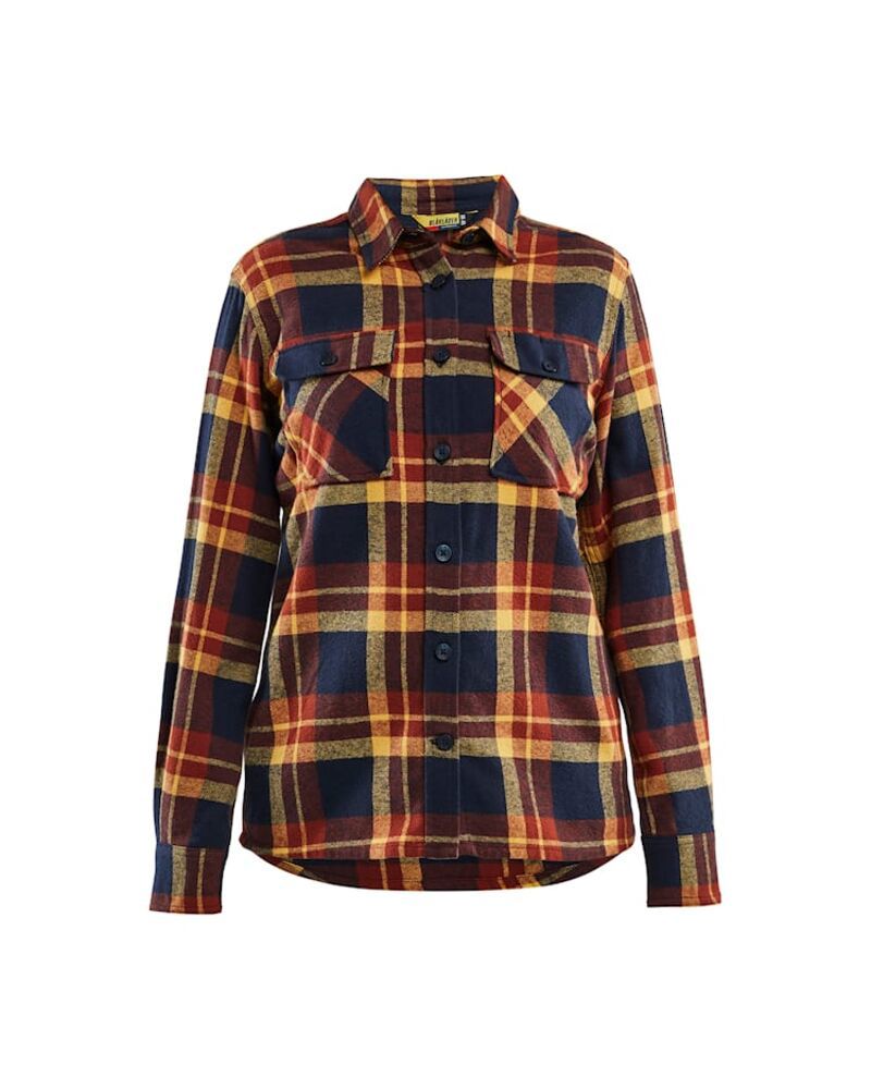 Flanellskjorta Dam 3218