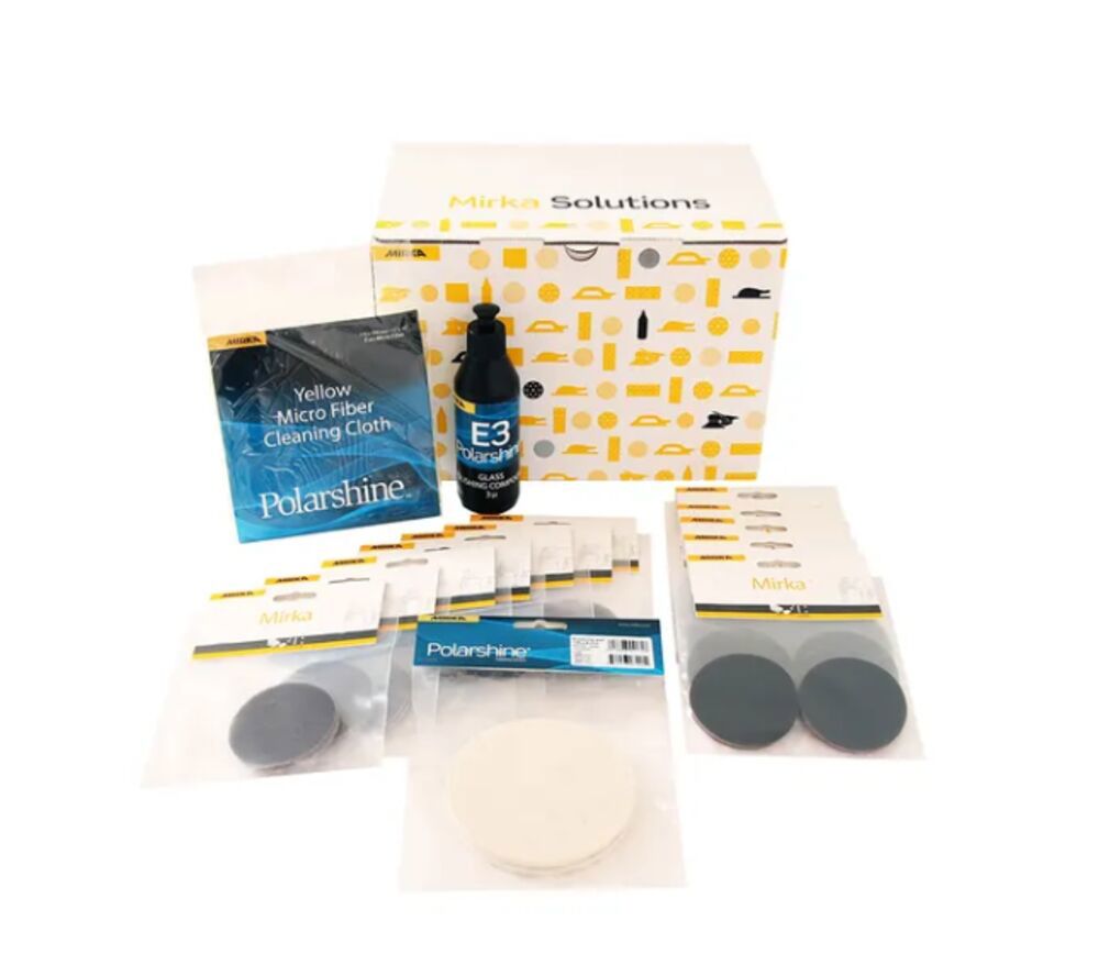 Glaspoleringskit Mirka 77 mm