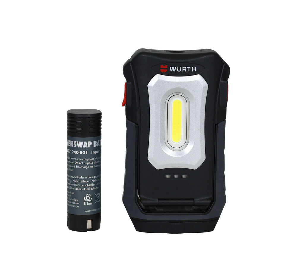 Handlampa PowerSwap POCKET med batteri