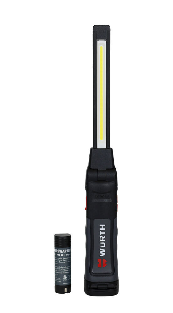 Handlampa PowerSwap TWINBLADE med batteri
