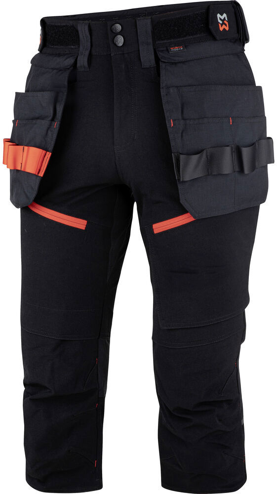 Piratbyxa MODYF Performance svart/röd