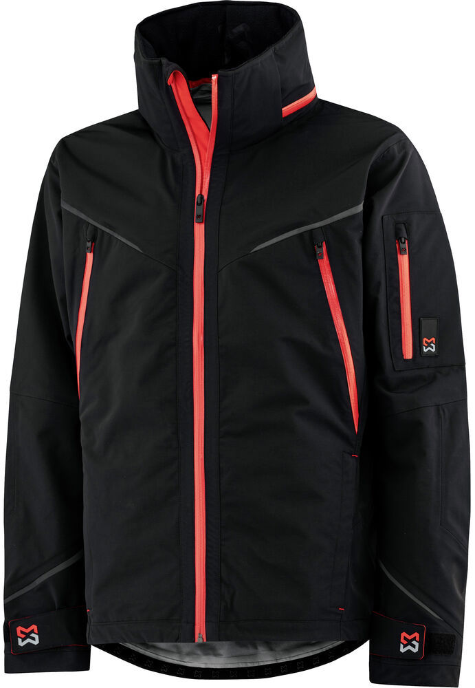 Skaljacka MODYF Performance svart/röd