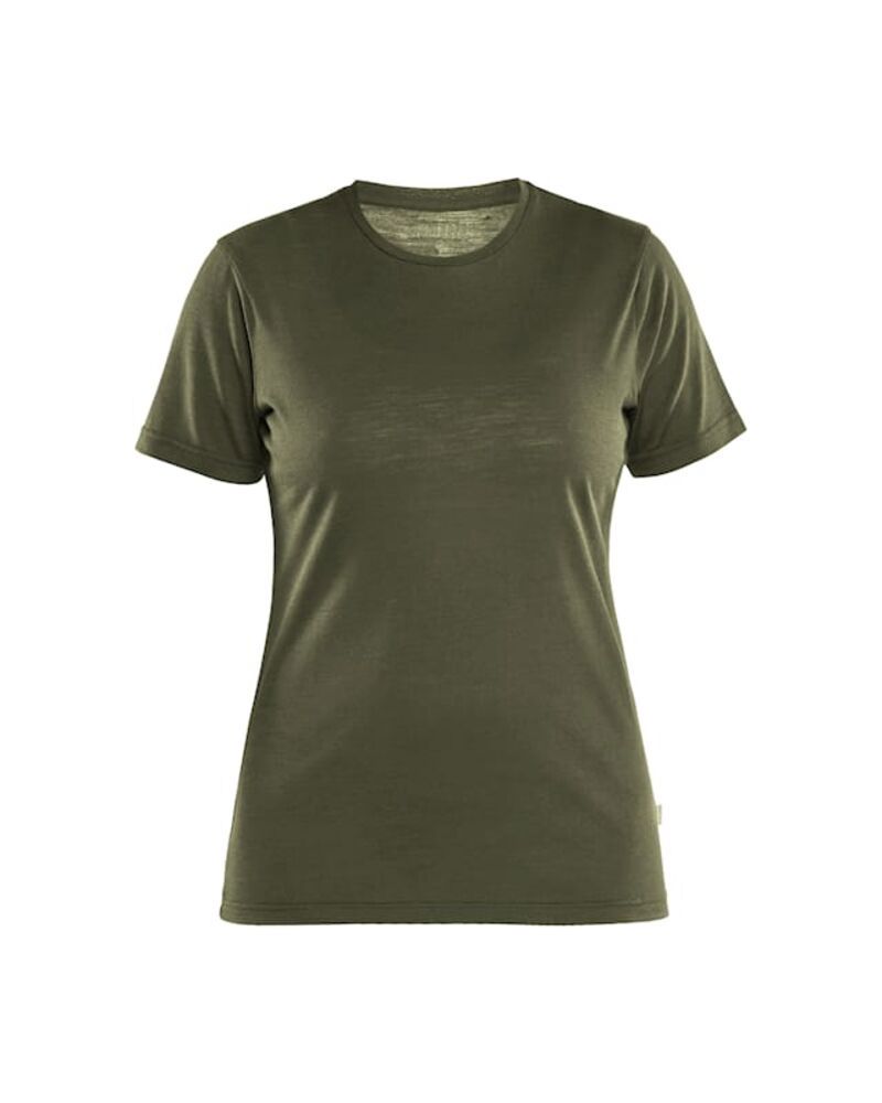 T-shirt i merinoull Dam 3537