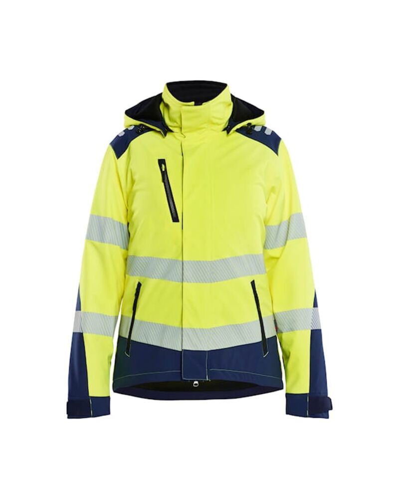 Lättfodrad softshelljacka vinter varsel dam 4401