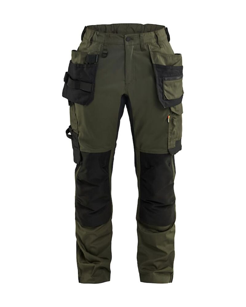 Hantverksbyxa med stretch Dam 71321832