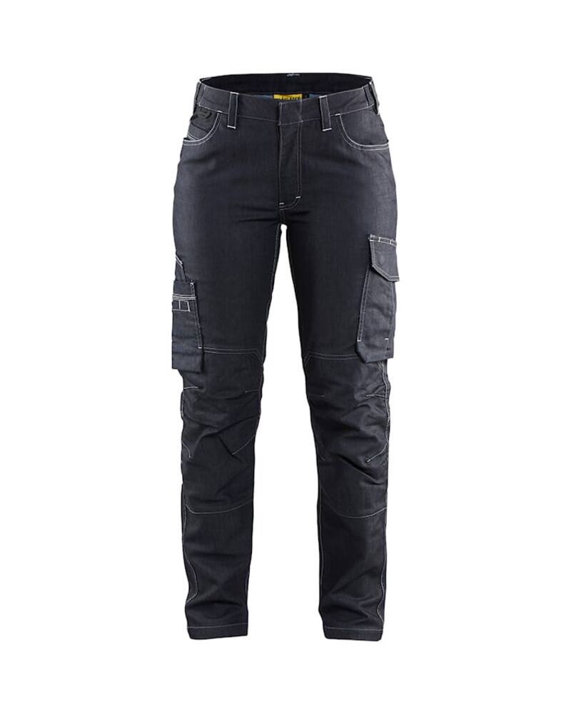 Servicebyxa denimstretch dam 7140