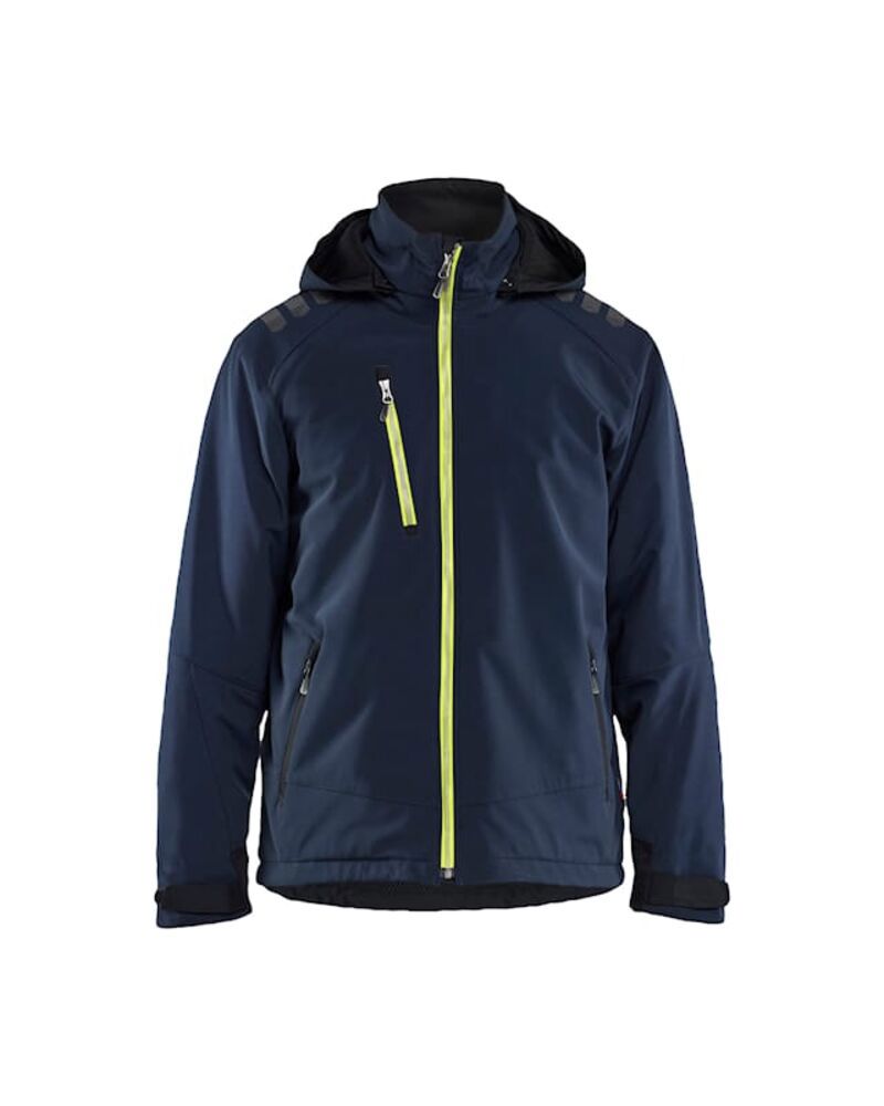 Lättfodrad vinterjacka softshell 4750