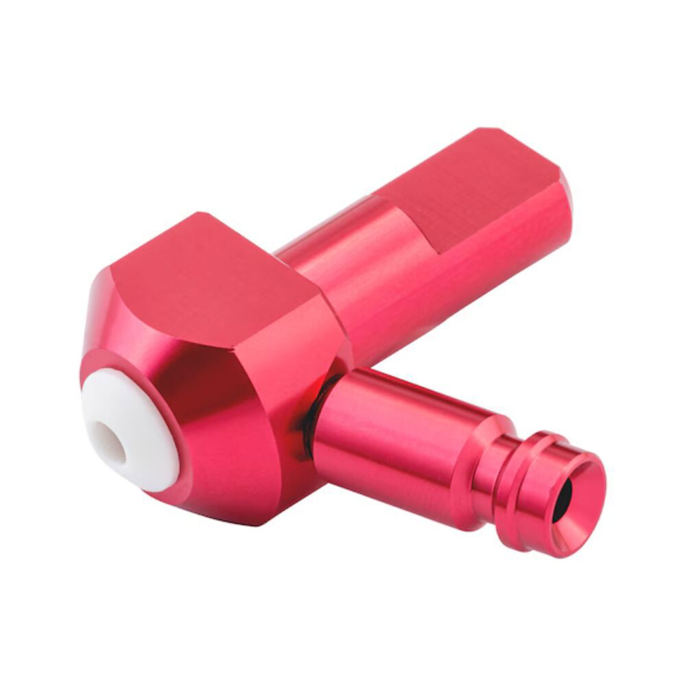 Vinklad injektor till stenskottsreparation