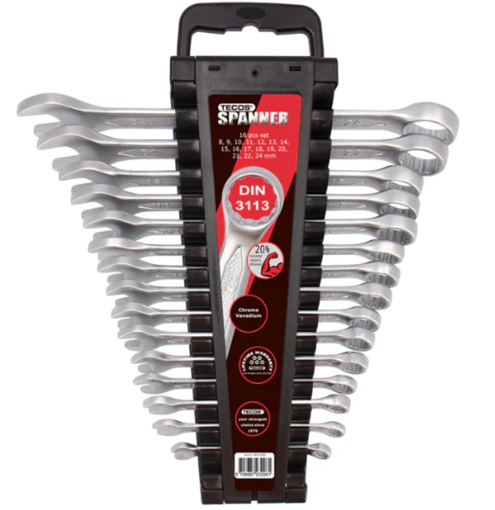 U-ringnyckelsats 8-24 mm